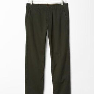 Gap The Lived In Slim Emerald Green Pants Waist 31 Length 28